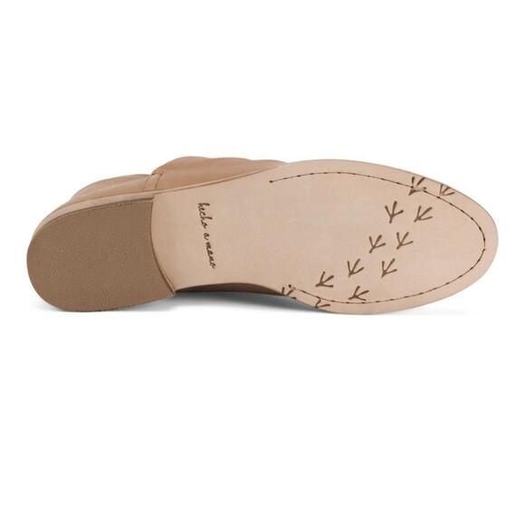 BEEK Women Puffin Leather Slip On Bootie Flats Size 12 - Picture 4 of 4